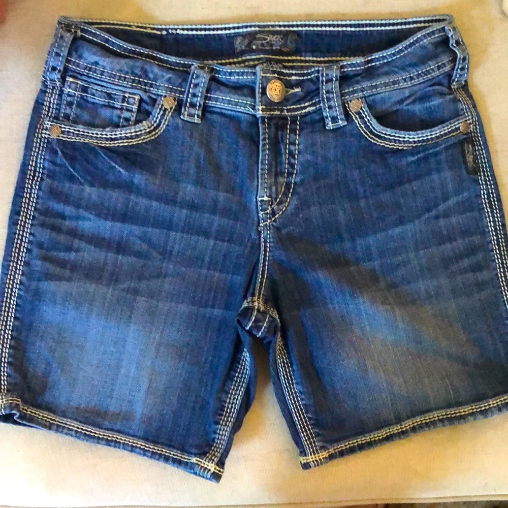 Silver Jeans Suki Jean shorts
